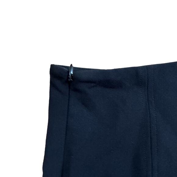 BABATON Black ALine Knee Length Skirt Japanese Fabric Women’s Size 6 - Picture 5 of 6